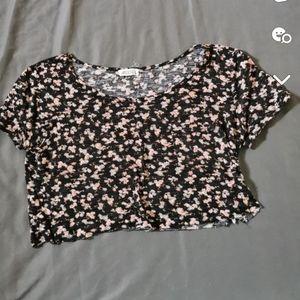 crop top/ beach cover up